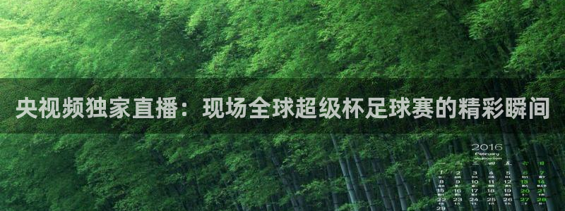9255tv直播无插件nba：央视频独家直播：现场全球超级杯足球赛的精彩瞬间